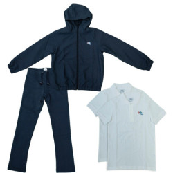 ECOLE ELEMENTAIRE - PACK DE SPORT AVEC VESTE - COUPE UNISEXE